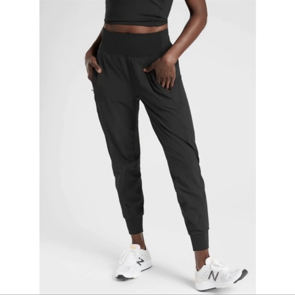 Athleta Pants & Jumpsuits Athleta Womens Distance Jogger Pant Black Lt Tall Poshmark